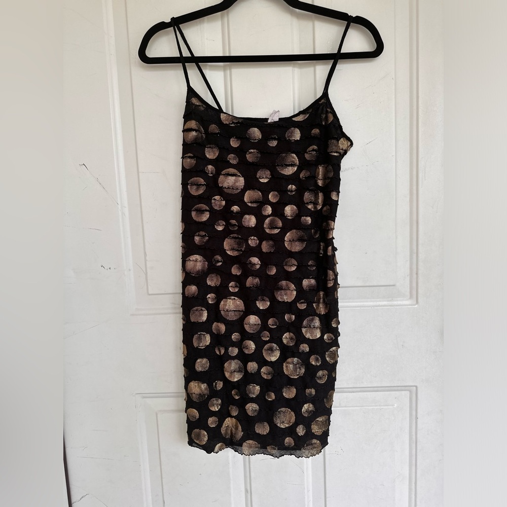 One clothing strap dress ruffle slimming mini dress Size S
